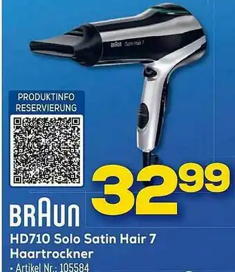 Euronics Berlet Braun Hd710 Solo Satin Hair 7 Haartrockner Angebot