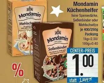 E-Center Mondamin Küchenhelfer Angebot