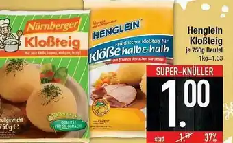 E-Center Henglein Kloßteig Angebot