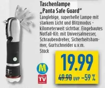 diska Taschenlampe Panta Safe Guard Angebot