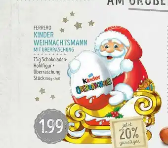 Edeka Struve Ferrero Kinder Weihnachtsmann Angebot