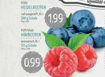 Edeka Struve Peru Heidelbeeren Portugal Himbeeren Angebot