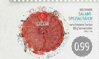 Edeka Struve Wiltmann Salami-spezialitäten Angebot