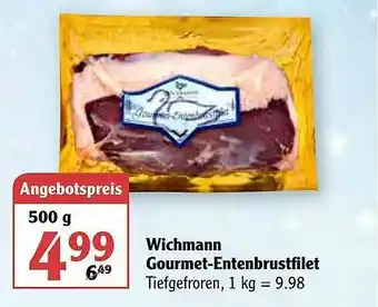 Globus Wichmann Gourmet-entenbrustfilet Angebot