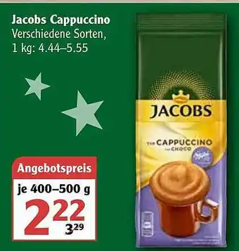 Globus Jacobs Cappuccino Angebot