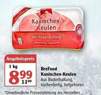 Globus Brefood Kaninchen-keulen Angebot