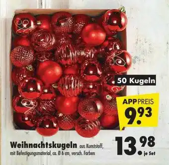 Mäc Geiz Weihnachtskugeln Angebot