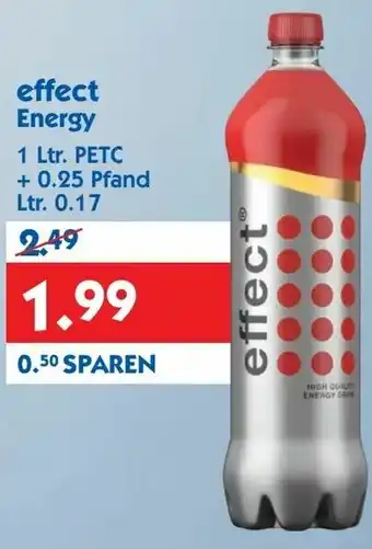 Hol'ab Getränkemarkt Effect Energy 1L Angebot