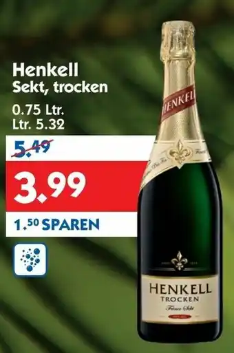 Hol'ab Getränkemarkt Henkell Sekt 0,75L Angebot