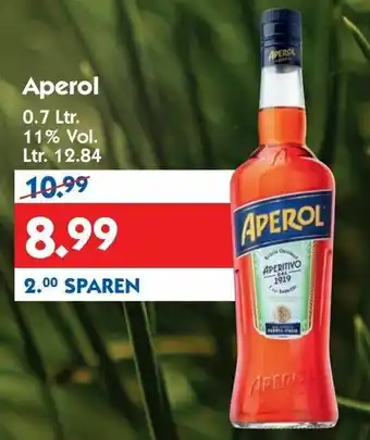 Hol'ab Getränkemarkt Aperol 0,7L Angebot