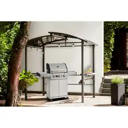 toom Baumarkt Grillpavillon braun 240 x 150 x 250 cm Angebot