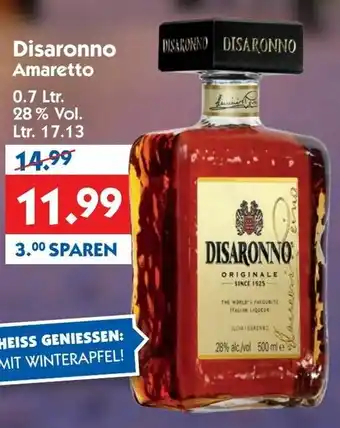 Hol'ab Getränkemarkt Disaronno Amaretto 0,7L Angebot