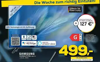 Euronics Berlet Samsung Gu58au7179u Led-tv Angebot