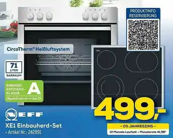 Euronics Berlet Neff Xe1 Einbauherd-set Angebot