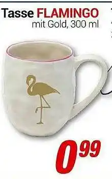 CENTERSHOP Tasse Flamingo Angebot