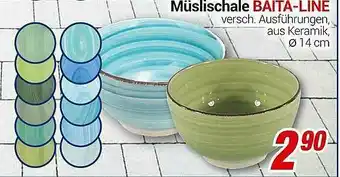 CENTERSHOP Müslischale Baita-line Angebot