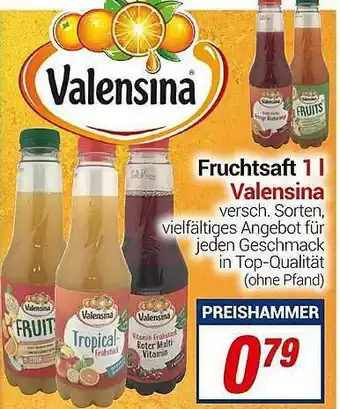 CENTERSHOP Valensina Fruchtsaft Angebot