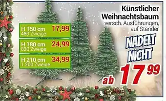 CENTERSHOP Künstlicher Weihnachtsbaum Angebot