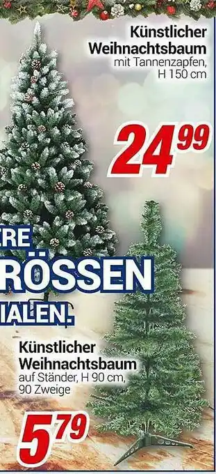 CENTERSHOP Künstlicher Weihnachtsbaum Angebot