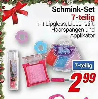 CENTERSHOP Schmink-set 7-teilig Angebot