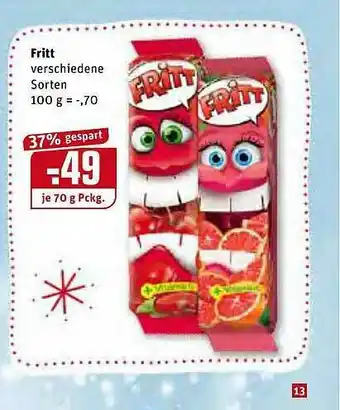 REWE Fritt Angebot