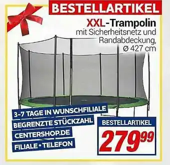 CENTERSHOP XXL-trampolin Angebot