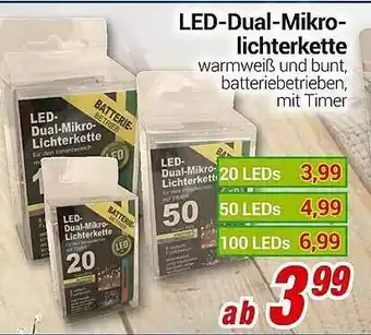 CENTERSHOP Led-dual-lichterkette Angebot