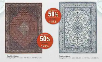 Knutzen Wohnen Teppich »bidjar« Teppich »nain« 250 X 350 Cm Angebot