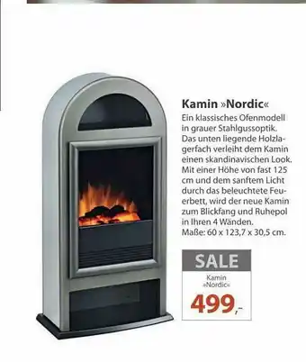 Knutzen Wohnen Kamin »nordic« Angebot