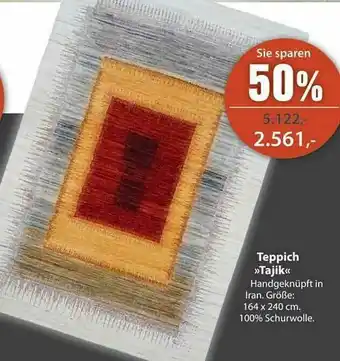 Knutzen Wohnen Teppich »tajik« Angebot