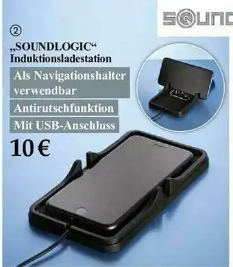 Woolworth Soundlogic Inducktionsladestation Angebot