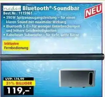 Norma24 Nedis Bluetooth-soundbar Angebot