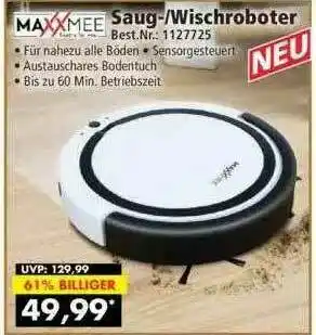 Norma24 Maxxmee Saug- Wischroboter Angebot