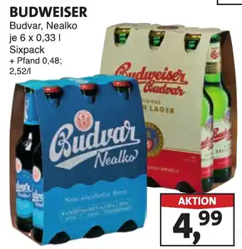 Lösch Depot BUDWEISER Budvar, Nealko Angebot