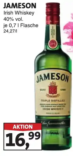 Lösch Depot JAMESON Irish Whiskey 40% vol. Angebot