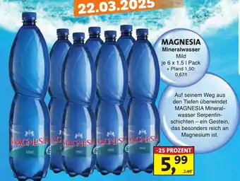 Lösch Depot MAGNESIA Mineralwasser Mild Angebot