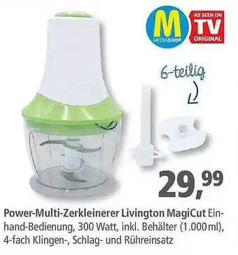 Pfennigpfeiffer Power-multi-zerkleinerer Livington Magicut Angebot