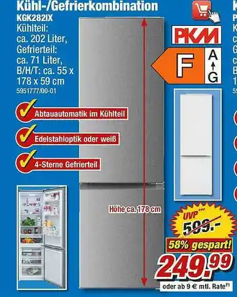 Poco Kühl--gefrierkombination Angebot