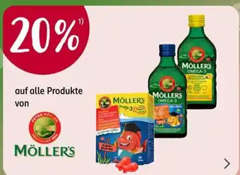 Rossmann 20% auf alle Produkte von MÖLLER'S Angebot