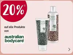 Rossmann 20% auf alle Produkte von australian bodycare Angebot