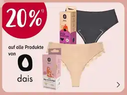 Rossmann 20% auf alle Produkte von dais Angebot