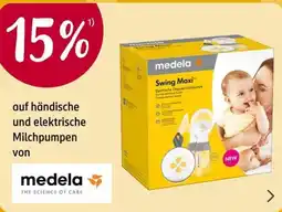 Rossmann 15% auf händische und elektrische Milchpumpen von medela Angebot