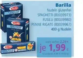 Apotal Barilla Nudeln Glutenfrei Angebot