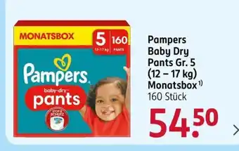 Rossmann Pampers Baby Dry Angebot