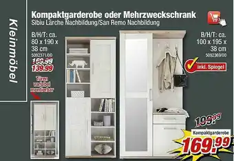 Poco Kompaktgarderobe Oder Mehrzweckschrank Angebot