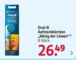 Rossmann Oral-B Aufsteckbürsten „König der Löwen" Angebot