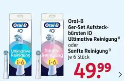 Rossmann Oral-B 6er-Set Aufsteck- bürsten iO Angebot