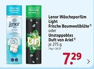 Rossmann Lenor Wäscheparfüm Light Angebot