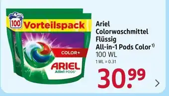 Rossmann ARIEL Colorwaschmittel Flüssig Angebot