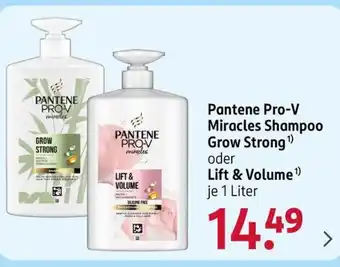 Rossmann Pantene Pro-V Miracles Shampoo Angebot